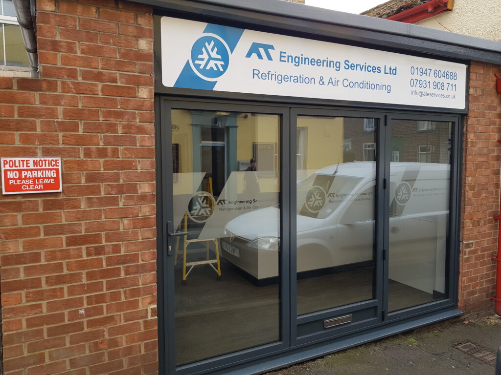 business signs Middlesbrough office window signage branding