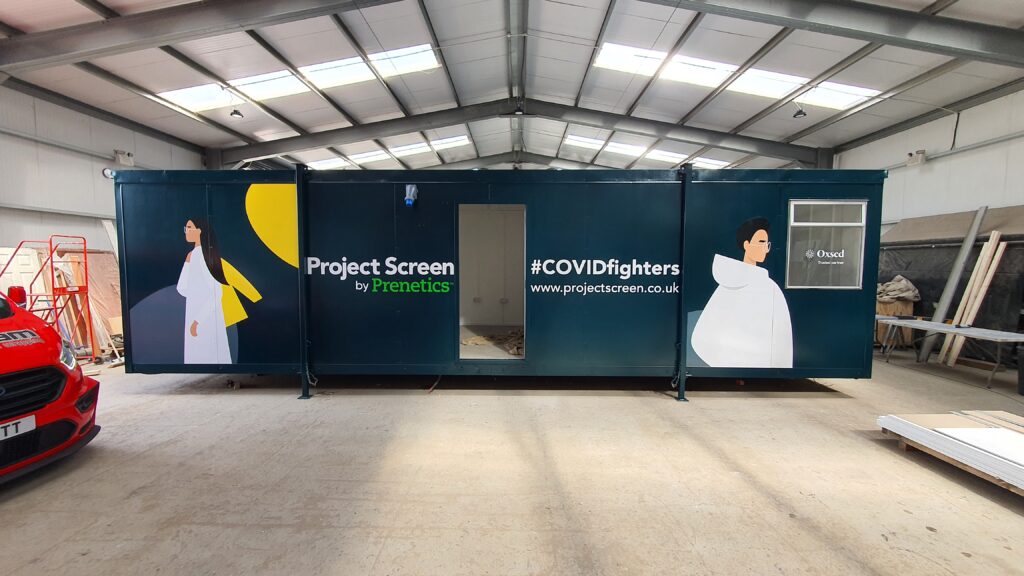 container digital prints wrap