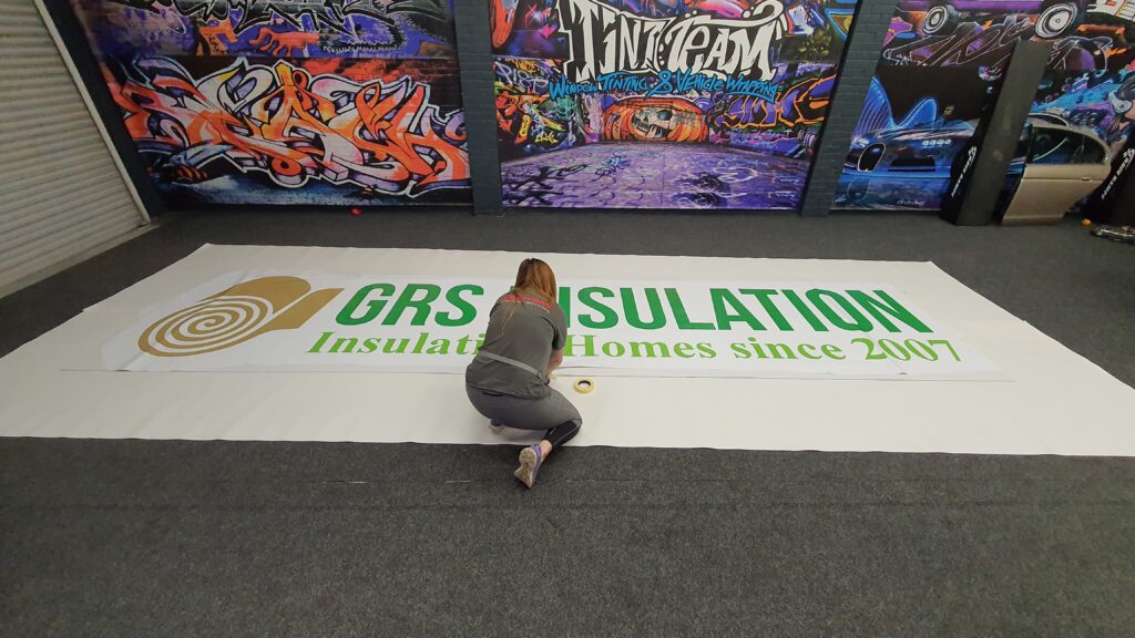 floor graphics business signage Middlesbrough branding installation