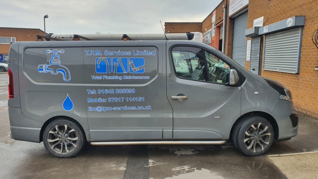 van graphic middlesbrough