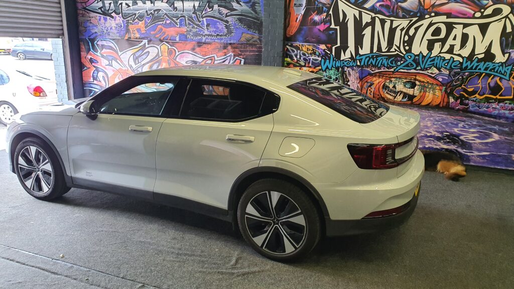 polestar all rear windows tinted