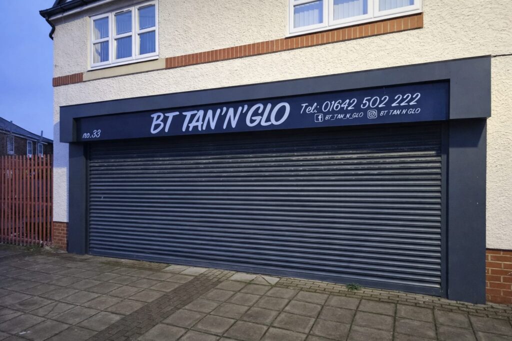 shop front business signs Middlesbrough retail signage